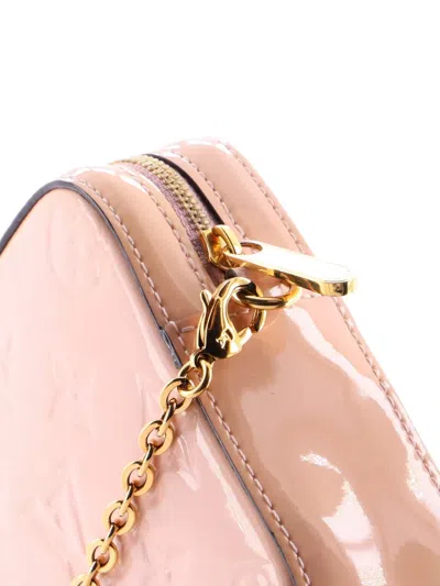Pre-owned Louis Vuitton Camera Pouch Monogram Vernis Clutch Bag In Pink