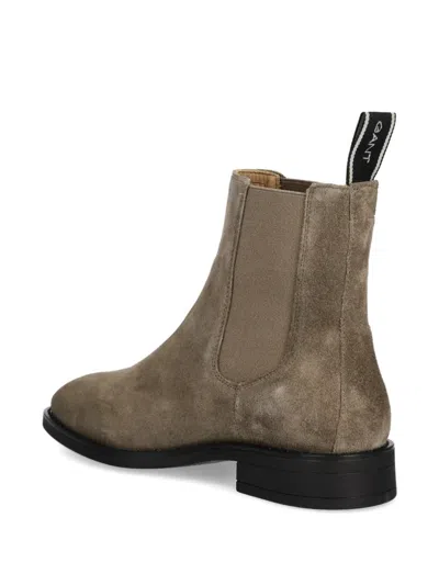 Gant Elasticated-panel Boots In Neutral