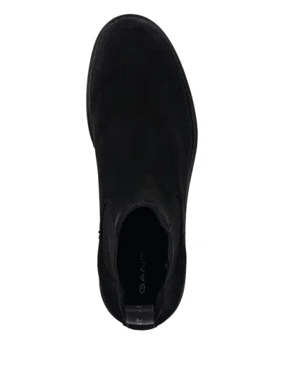 Gant Elasticated-panel Boots In Black