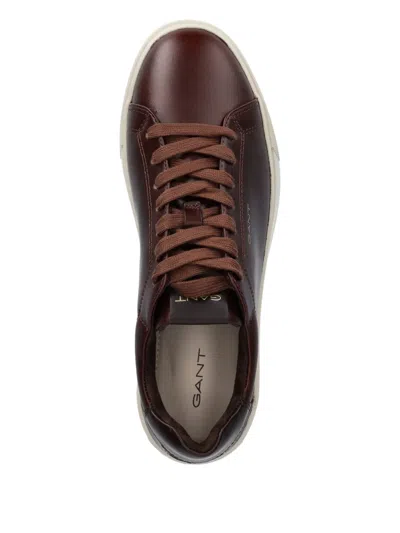 Gant Lace-up Sneakers In Brown