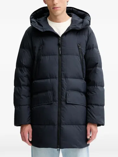 Marc O'polo Zip-fastening Coat In Blue