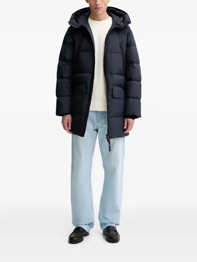 Marc O'polo Zip-fastening Coat In Blue