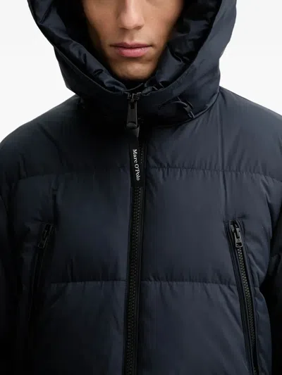 Marc O'polo Zip-fastening Coat In Blue