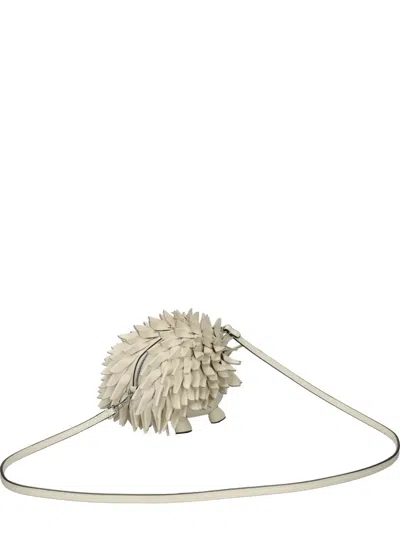 Kate Spade Mini Critters Stevie Hedgehog Crossbody Bag In Neutral