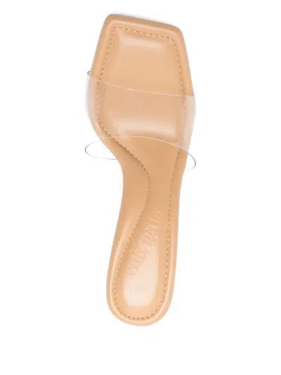 Cult Gaia 100mm Mahina Sandals In White