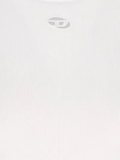 Diesel Logo-detail T-shirt In White