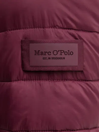 Marc O'polo Padded Jacket In Burgundy