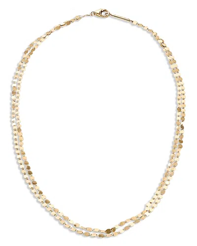 Lana Jewelry 14k Yellow Gold Double Strand Choker Necklace, 15 In Gold