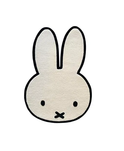Maison Deux Rug Nijntje Miffy 2.6 X 3.7 Ft In Multi