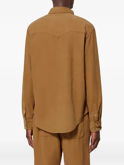 Isabel Marant Vasco Chest-pockets Shirt In Multi