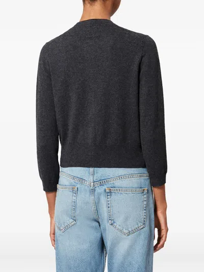 Isabel Marant Étoile Lona Cardigan In Gray