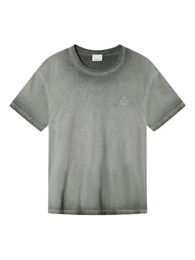 Isabel Marant Honore Logo-embroidered T-shirt In Multi