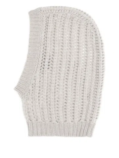 Brunello Cucinelli Women Cashmere Balaclava In Neutral