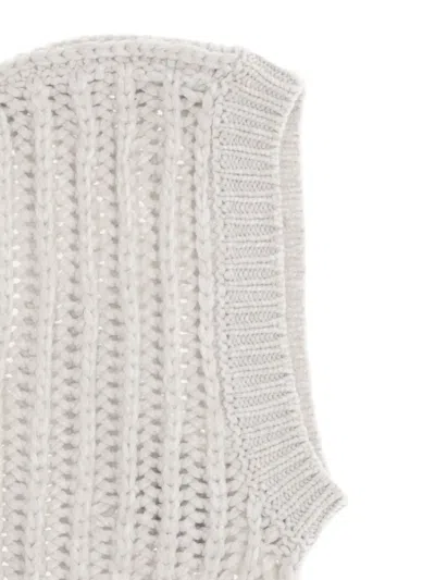 Brunello Cucinelli Women Cashmere Balaclava In Neutral