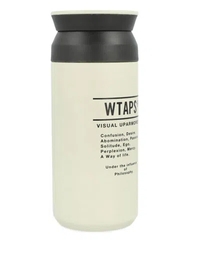 Wtaps X Kinto Printed-motif Bottle (350ml) In Neutral