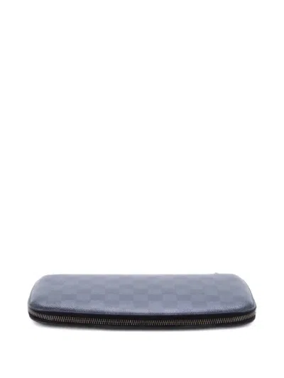 Pre-owned Louis Vuitton Atoll Organizer Wallet Damier Graphite Small Wallets In Black