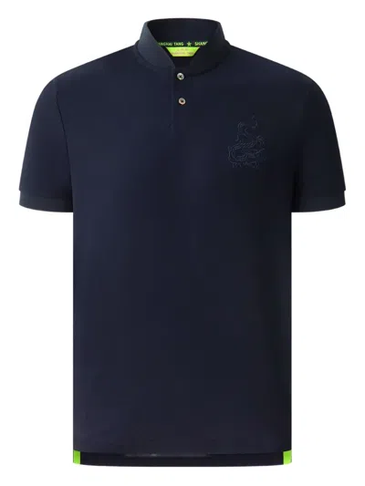 Shanghai Tang Tang Dragon Polo In Multi