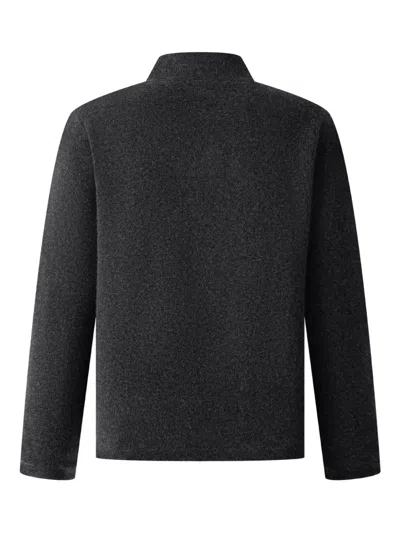 Shanghai Tang Tang Buttoned Cardigan In Gray