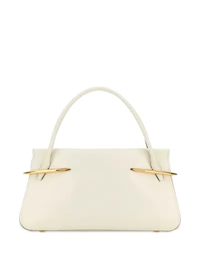 PINCH 金属细节皮质手提包