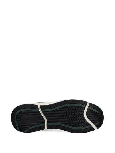 Gant 1949 Panelled Sneakers In Brown