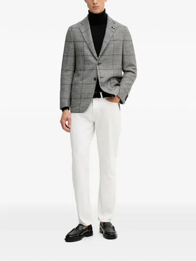 Gant Roll-neck Logo Sweater In Multi