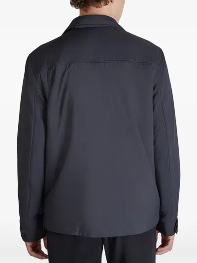 Slowear Padded Overshirt In Black
