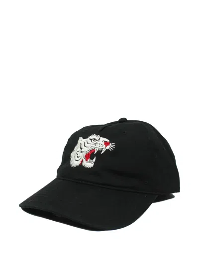 Melt Tiger-embroidered Cap Hat In Black