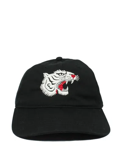 Melt Tiger-embroidered Cap Hat In Black