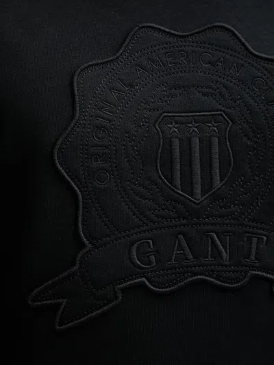 Gant Appliqué Crew-neck Sweatshirt In Multi