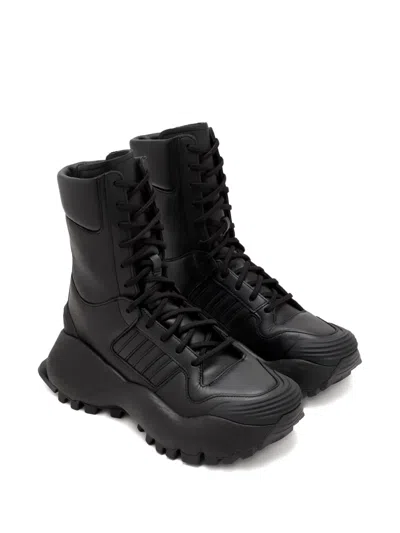 Adidas Originals X Willy Chavarria Forum Stripe Boots In Multi