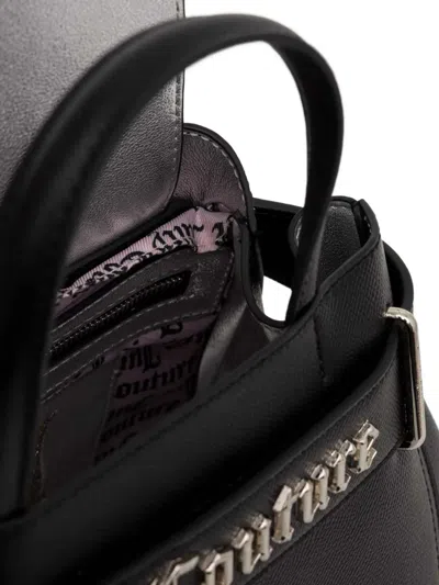 Juicy Couture Top-handle Logo Charm-detail Tote Bag In Black