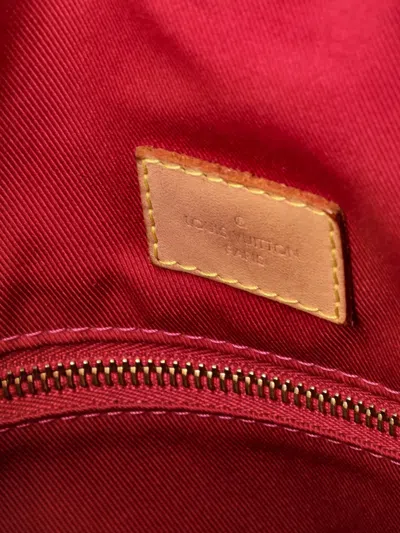 Pre-owned Louis Vuitton Graceful Handbag Monogram Canvas Pm Hobo Bag In Brown