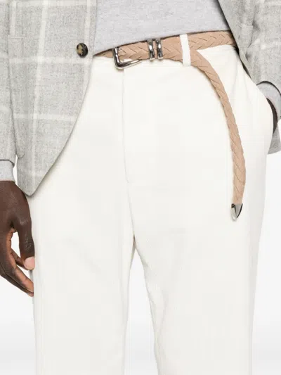 Tagliatore Belt Loops Trousers In Multi