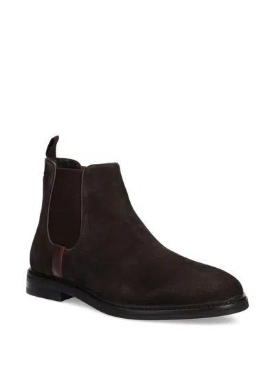 Gant Pull-tab Boots In Brown