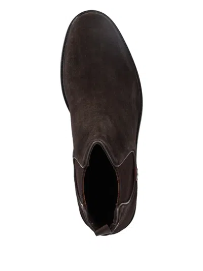 Gant Pull-tab Boots In Brown