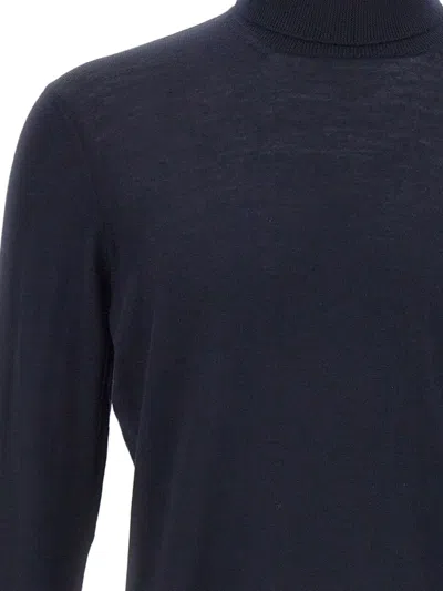 Gran Sasso Turtleneck Sweater In Black
