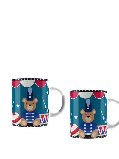 Bialetti Joyful Memories Mugs (set Of Two) In Multi