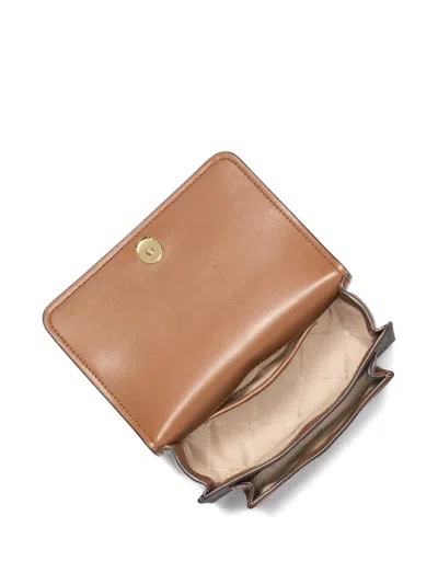 Michael Kors Chain Claire Cross Body Bag In Brown