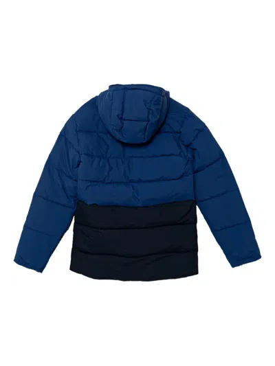 Columbia Arctic Blast Ii Hooded Colour-block Ski Jacket In Blue