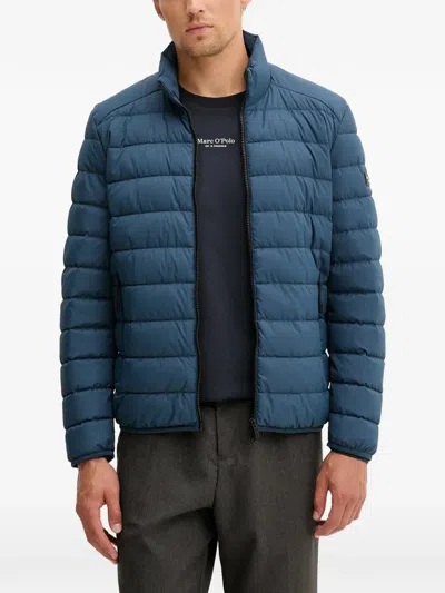 Marc O'polo Quilted Jacket In Blue