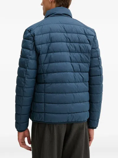 Marc O'polo Quilted Jacket In Blue