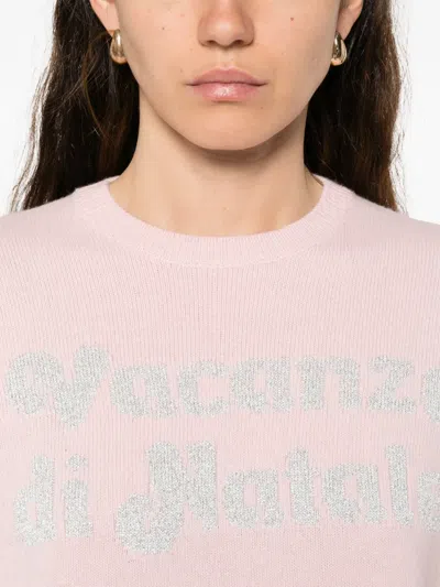 Mc2 Saint Barth Logo Lettering Jumper In Multi