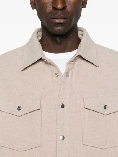 Marc O'polo Pocket Button Jacket In Neutral