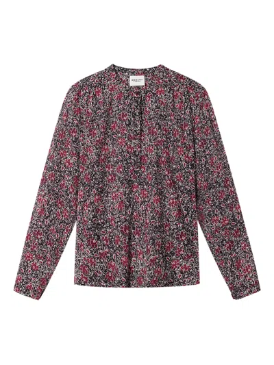 Isabel Marant Étoile Maria Floral-pattern Blouse In Multi
