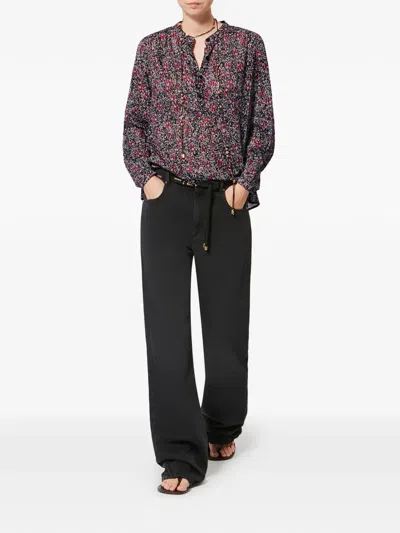 Isabel Marant Étoile Maria Floral-pattern Blouse In Multi