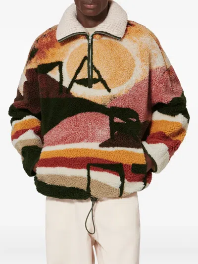 Isabel Marant Marley Zip-up Jacket In Multi