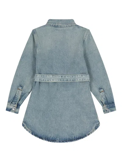 Calvin Klein Denim Dress In Blue