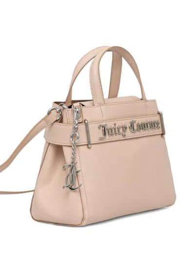 Juicy Couture Jasmine Top-handle Logo Tote Bag In Neutral