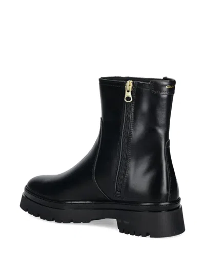 Gant Zip Lug-sole Boots In Black