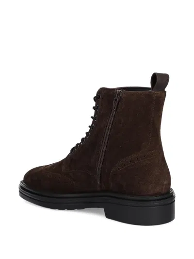 Gant Lace-up Wingtip Boots In Multi